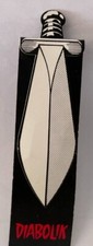 DIABOLIK segnalibro con clip
