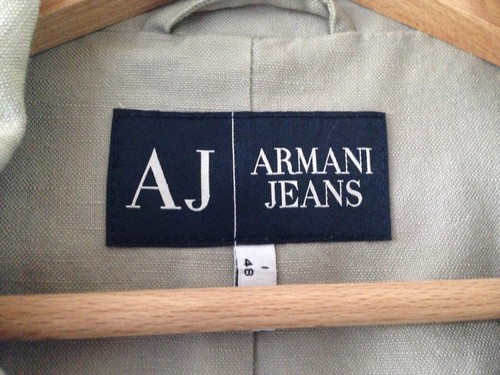 Blazer lino armani jeans - lino,
