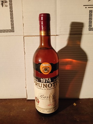 Barolo prunotto riserva - barolo, 1974