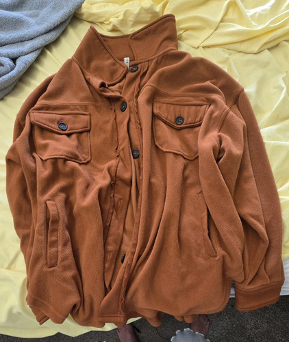 Giacca donna marrone shacket