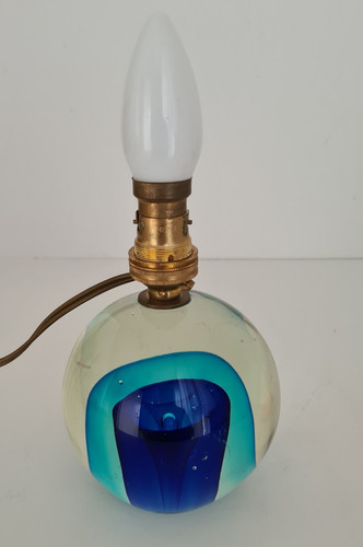 Lampe vintage verre - lampe,