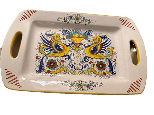 Vassoio ceramica mova - vassoio,