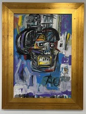 Basquiat 1960 -1988 olio /