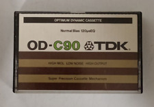 TDK OD-c90 1979  musicassette vergini cassette tape vintage
