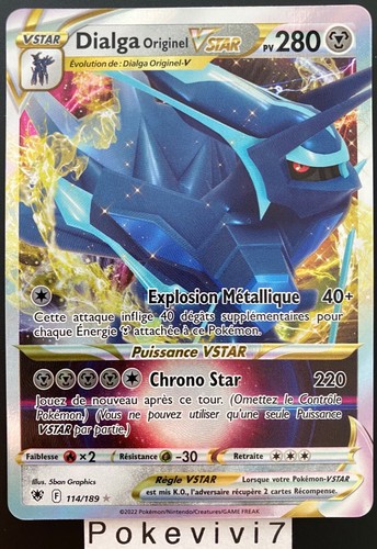 Carte pokemon dialga - carte,