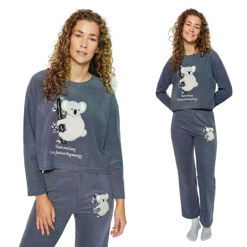 Completo donna pile homewear