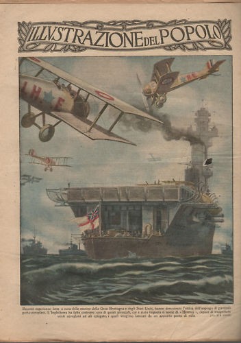 Illustrazione popolo 1924 - illustrazione,