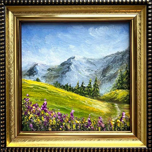 Dipinto olio originale - , estivo
