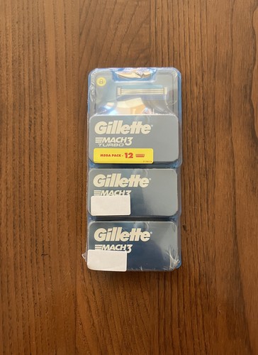 Gillette mach3 turbo blades - 12,