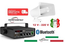 IMPIANTO AUDIO 12V.220V.PER