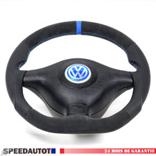 Volante VW Golf 4 Passat 3B Bora Tuning Appiattito Blu