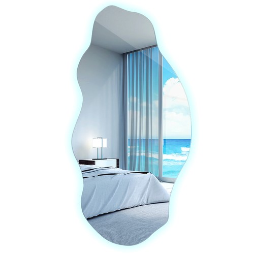 Specchio asimmetrico led - specchio,