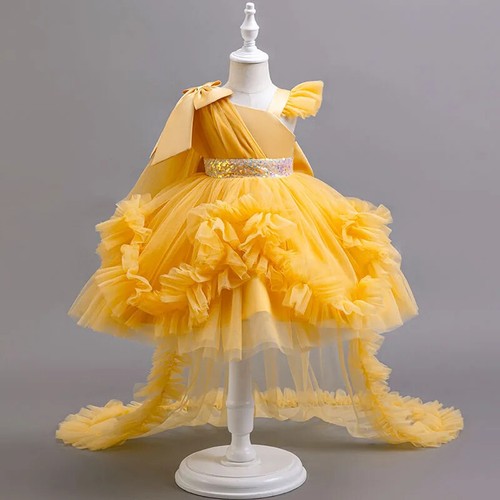 Abito strascico bambina - strascico,