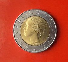 500 LIRE 1987 ERRORE -