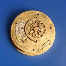 Rare Movimento Per Ricambi Da Tasca Ripetizione Esquivillon et de Choudens