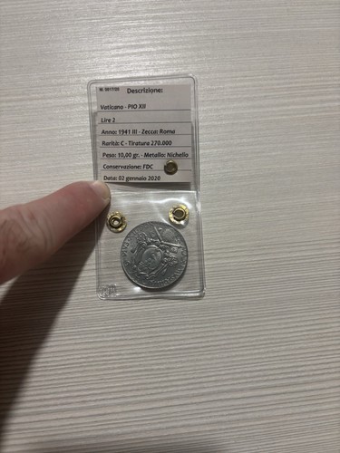 Moneta lire vaticano - 2, 1941