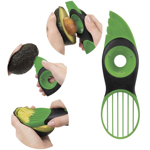 Taglia affetta avocado