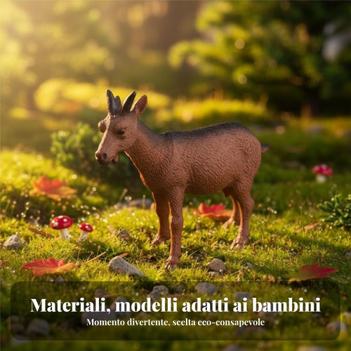 Statuina animale realistica - statuina,