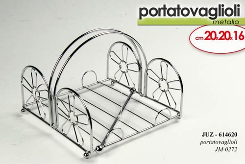Portatovaglioli acciaio inox