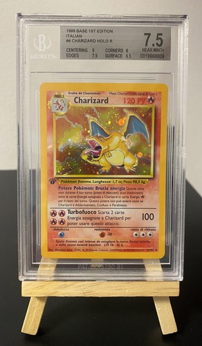 Carta pokemon charizard - carta,