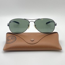 RARE SUNGLASSES VINTAGE RAYBAN RB8301 AVIATOR TOP GUN ITALY COCKPIT PILOT W CASE
