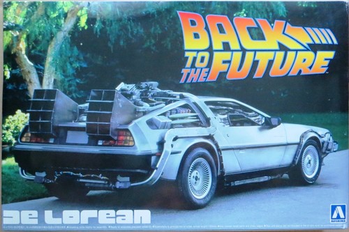 Aoshima delorean time machine - aoshima,