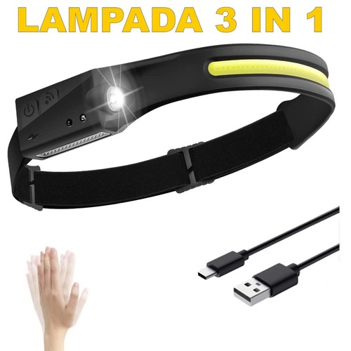 Torcia lampada frontale led - torcia,