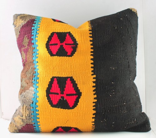 Copricuscino kilim turco - copricuscino, fatto