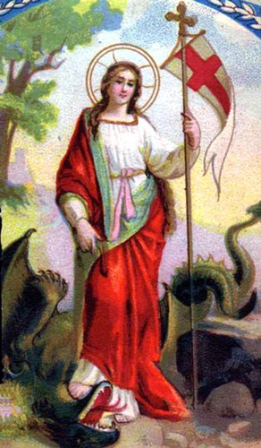 Santino holy card - card, marta