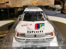 IXO 1/18 Peugeot 205 Turbo16 EVO2 #3 Winner WRC Kankkunen Pironen Winner New Zld
