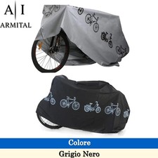 Copertura Impermeabile Bici Moto Scooter  Antipioggia Anti-UV Poliestere 200x100