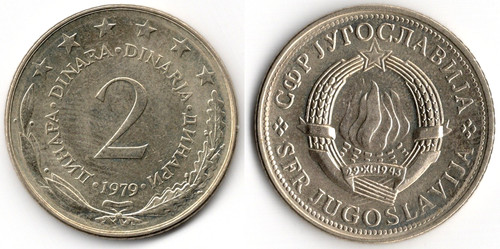 Jugoslavia dinara 1979 - jugoslavia, 2