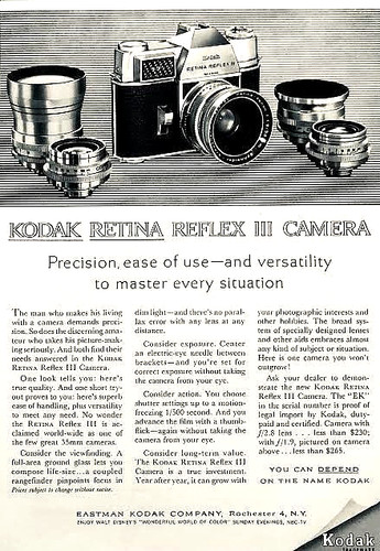 Kodak retina reflex - kodak,
