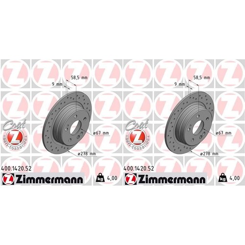 Dischi freno zimmermann - freno,