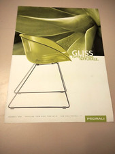 GLISS SEDIA PEDRALI ITALIAN DESIGN VINTAGE AD PUBBLICITA