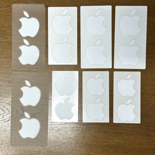 Autentico apple bianco logo - apple,