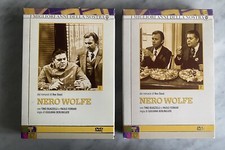 DVD "NERO WOLFE" STAGIONE 01-02-03 DUE BOX SET 10 DVD SERIE TV RAI TRADE ITALIA