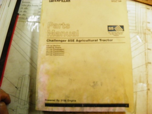 Cat caterpillar challenger 85e - cat,