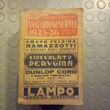 ANNUARIO GENERALE TOURING CLUB