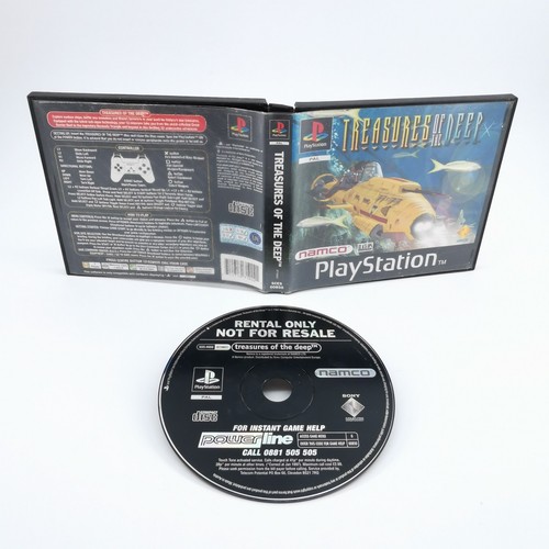 Treasures the deep ps1 - treasures,
