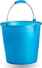 Secchio Plastica Blu con Becco