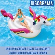 Unicorno gonfiabile isola - unicorno,