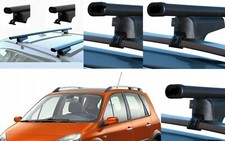 BARRE PORTATUTTO ACCIAIO PER RENAULT SCENIC CONQUEST ANNO 2006 CON RAILS 4 SERRA