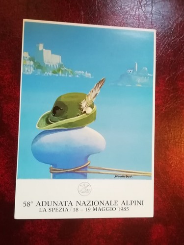 Cartolina adunata spezia - adunata, la