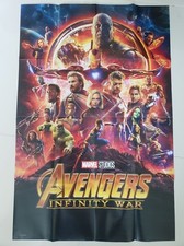 POSTER PROMO AVENGERS INFINITY MOVIE 24" x 36" MARVEL 2018 MAI USATO NUOVO