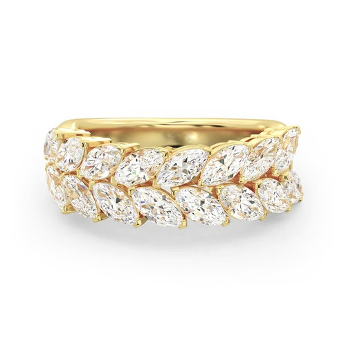 Anello fidanzamento oro - di,