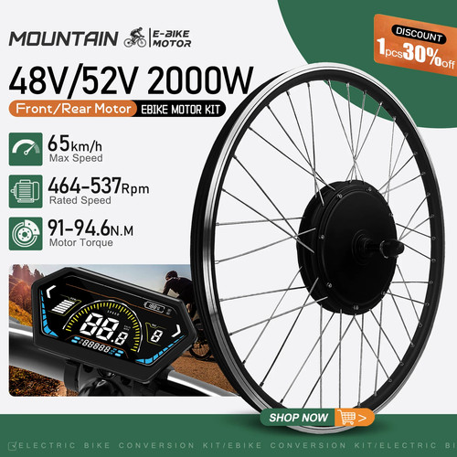 Kit conversione bici elettrica