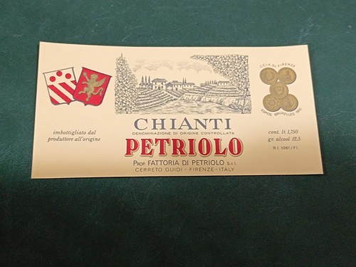 Etichetta vino chianti - etichetta,