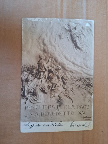Cartolina benedetto - benedetto, xv^