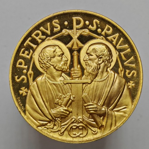 Medaglia san pietro paolo - e,